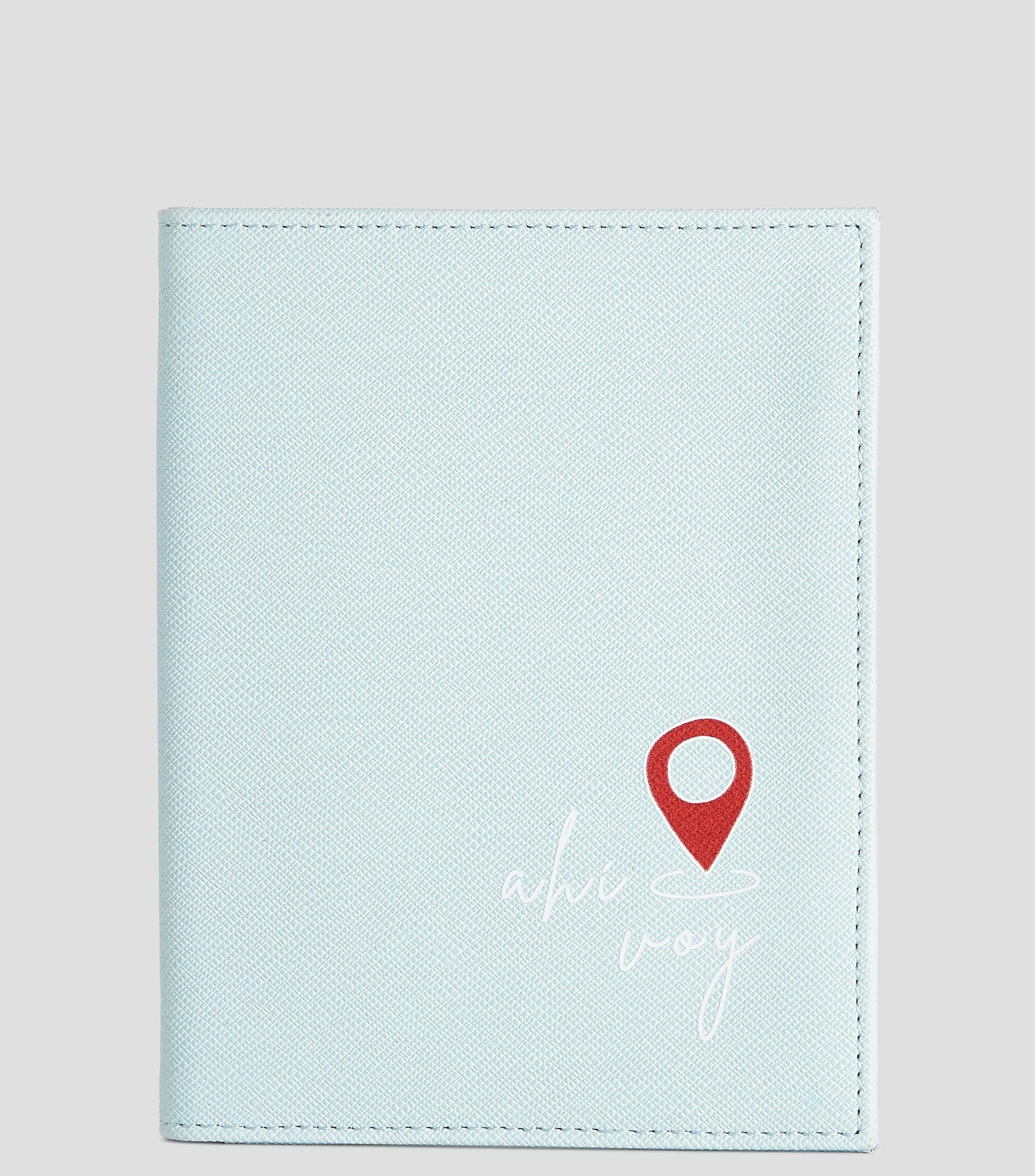 Portapasaportes con estampado Unisex